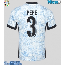 Portugal Pepe #3 Replica Away Shirt Euro 2024 Short Sleeve